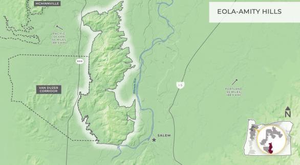 Eola Amity Hills Region Established 2006